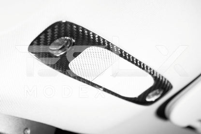 2020-23 Tesla Model 3 & 20-24 Y Carbon Fiber Interior Reading Light Frame
