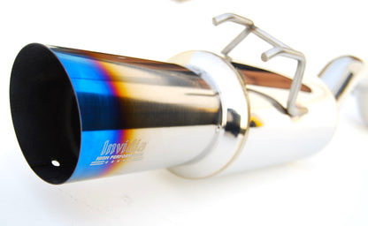 Invidia 12-16 Honda Civic Si Coupe N1 76mm Titanium tip Cat-back Exhaust