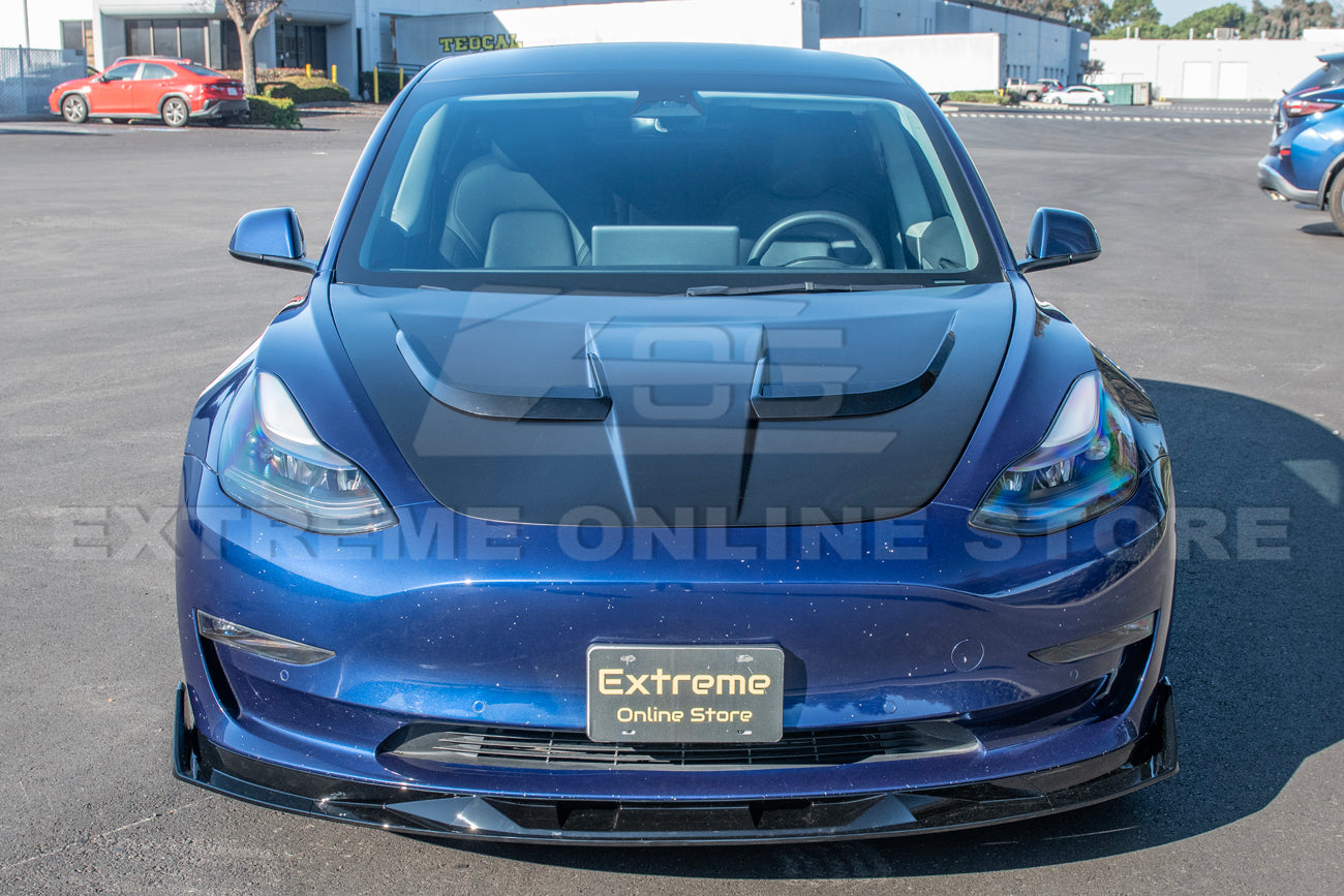 2017-23 Tesla Model 3 Track Front Splitter