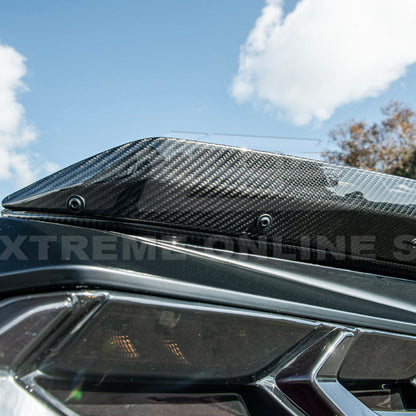 Corvette C8 Z06 DRY CARBON FIBER Wicker-bill Extension Winglets