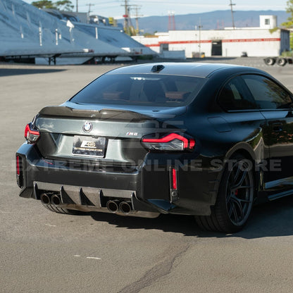 2023-Up BMW G87 M2 | Factory CARBON FIBER Replacement Rear Bumper Reflector