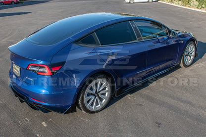 2017-23 Tesla Model 3 Track Side Skirts Rocker Panel