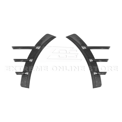 2023-Up BMW G87 M2 DRY CARBON FIBER Add-On Fender Wheel Arch Trim Cover