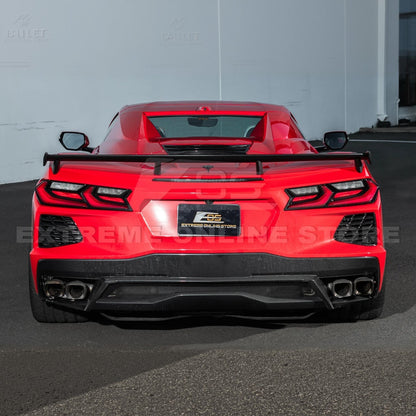 2020-Up Corvette C8 Z51 Facelifted Rear Trunk High Wing Spoiler