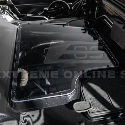 Corvette C8 HTC DRY Carbon Fiber Engine Bay Panel Cover