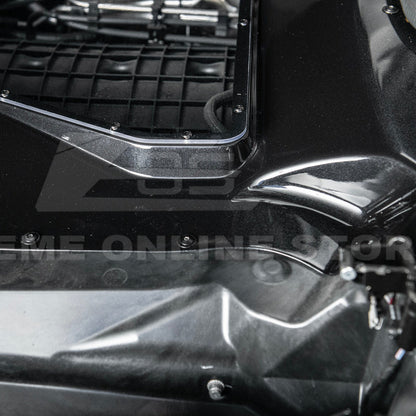 Corvette C8 HTC DRY Carbon Fiber Engine Bay Panel Cover