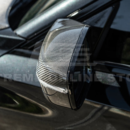 2021-Up BMW G87 M2 G80 M3 G82 M4 | Factory Style DRY CARBON FIBER Mirror Cover Cap