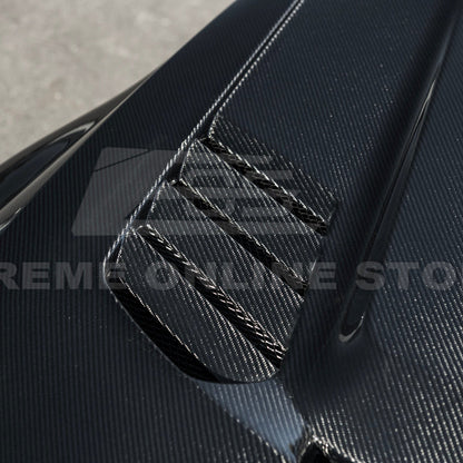 2023-Up BMW G87 M2 | V Style CARBON FIBER Front Vented Heat Extraction Hood