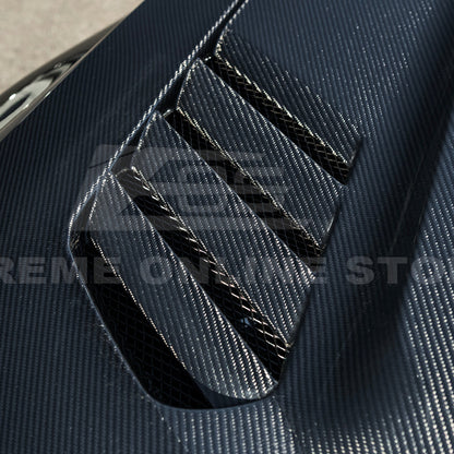 2023-Up BMW G87 M2 | V Style CARBON FIBER Front Vented Heat Extraction Hood