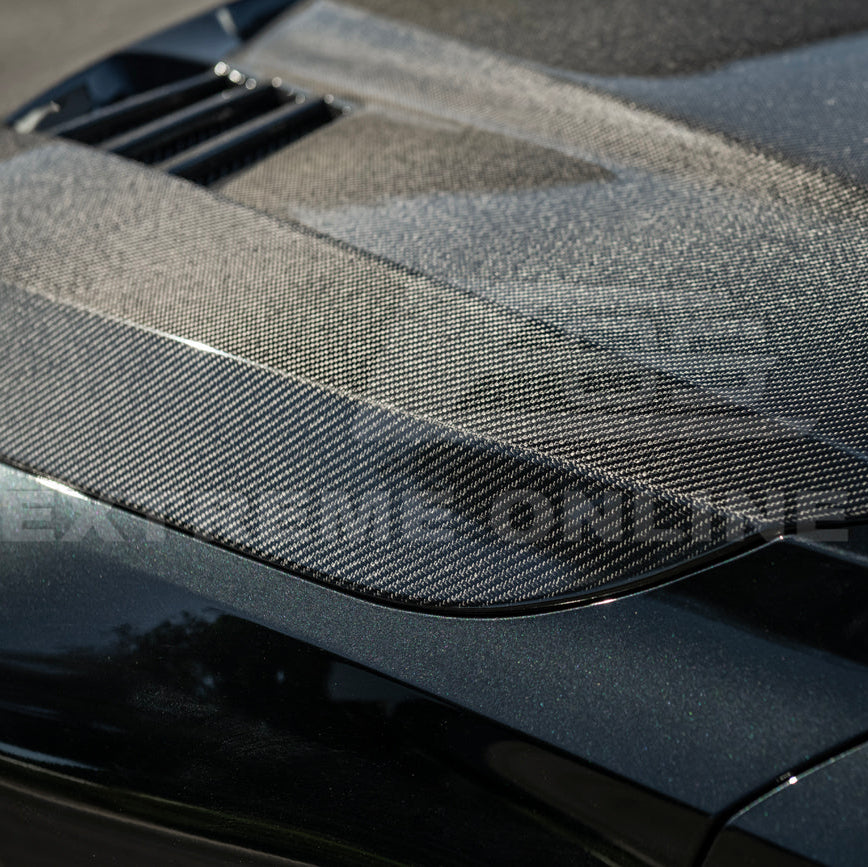 2023-Up BMW G87 M2 | V Style CARBON FIBER Front Vented Heat Extraction Hood