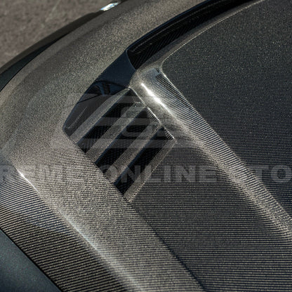 2023-Up BMW G87 M2 | V Style CARBON FIBER Front Vented Heat Extraction Hood