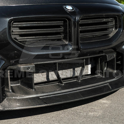 2023-Up BMW G87 M2 | TR Style 3PCS Dry Carbon Fiber Front Bumper Splitter Lip