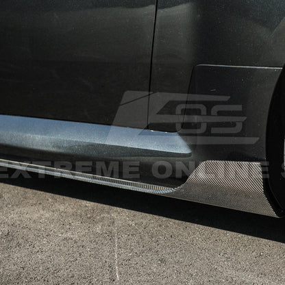 2023-Up BMW G87 M2 | TR Style Dry CARBON FIBER Side Skirts Rocker Panel Extension