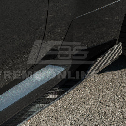 2023-Up BMW G87 M2 | TR Style Dry CARBON FIBER Side Skirts Rocker Panel Extension