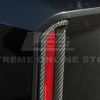 2023-Up BMW G87 M2 | Factory CARBON FIBER Replacement Rear Bumper Reflector