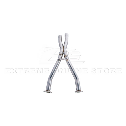 1997-04 Chevrolet Corvette C5 | T-304 Stainless Steel 2.5" X Mid Pipe Exhaust