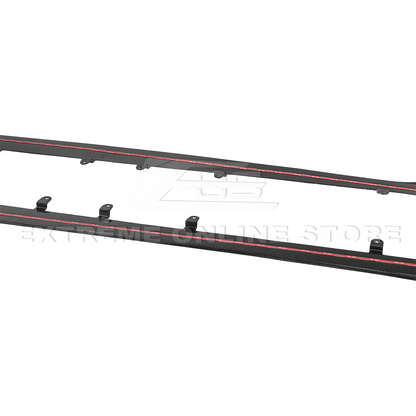 2023-Up BMW G87 M2 | TR Style Dry CARBON FIBER Side Skirts Rocker Panel Extension