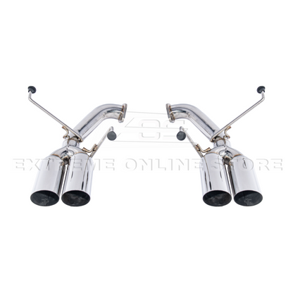 2022-Up Subaru WRX | Boso Muffler Delete Quad Burnt Tips Axle Back Exhaust