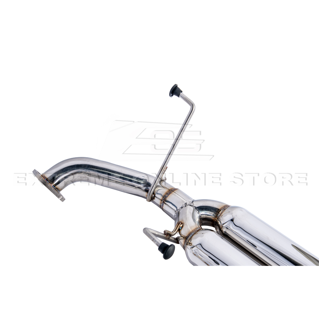 2022-Up Subaru WRX | Boso Muffler Delete Quad Burnt Tips Axle Back Exhaust