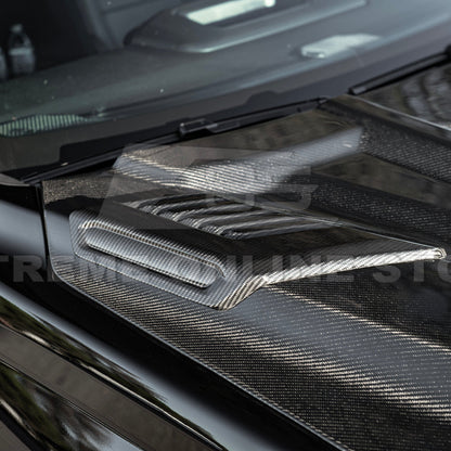 2022-Up Toyota Tundra | EOS CARBON FIBER Front Vented Hood Cover w/ Side Vent