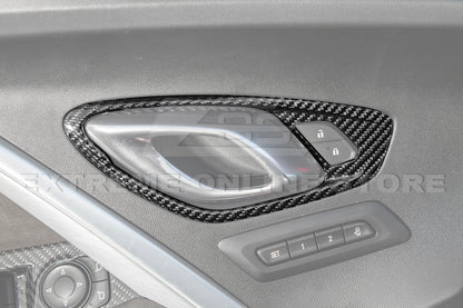 2019-24 Camaro Dry Carbon Fiber Interior Door Handle Cover
