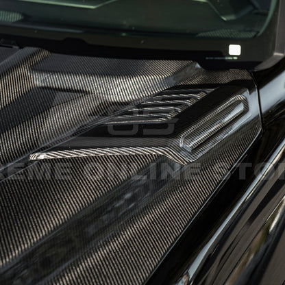 2022-Up Toyota Tundra | EOS CARBON FIBER Front Vented Hood Cover w/ Side Vent
