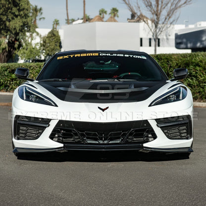 Corvette C8 Stingray DRY CARBON FIBER Front Splitter [Z06 / Z07 Conversion Package]