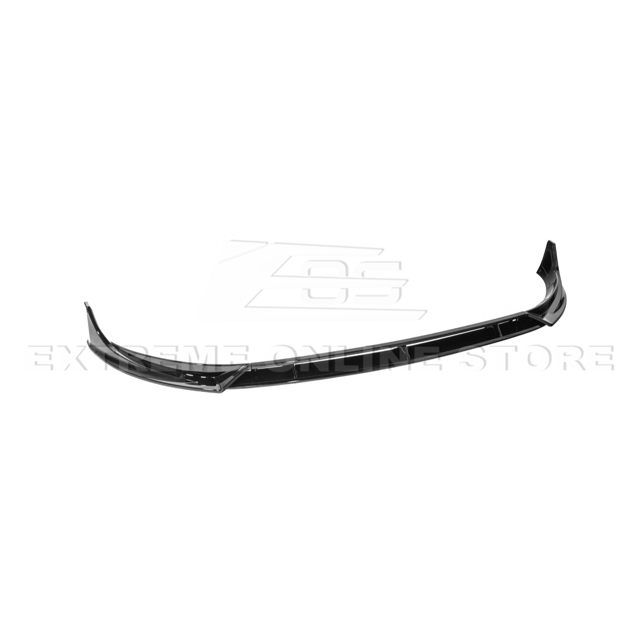 2025-Up Tesla Model Y Track Style 4 Pcs Front Bumper Lip Splitter - FLIP-1290-ABS