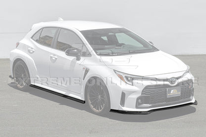 2023-24 GR Corolla Carbon Fiber Front Lip & Side Skirts