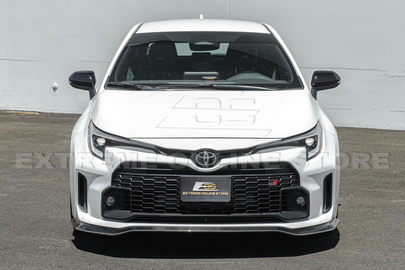 2023-24 GR Corolla Carbon Fiber Front Lip & Side Skirts