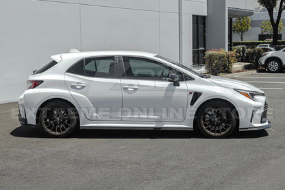 2023-24 GR Corolla Carbon Fiber Front Lip & Side Skirts