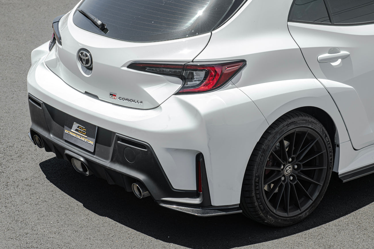 2023-24 GR Corolla Carbon Fiber Front Lip & Side Skirts