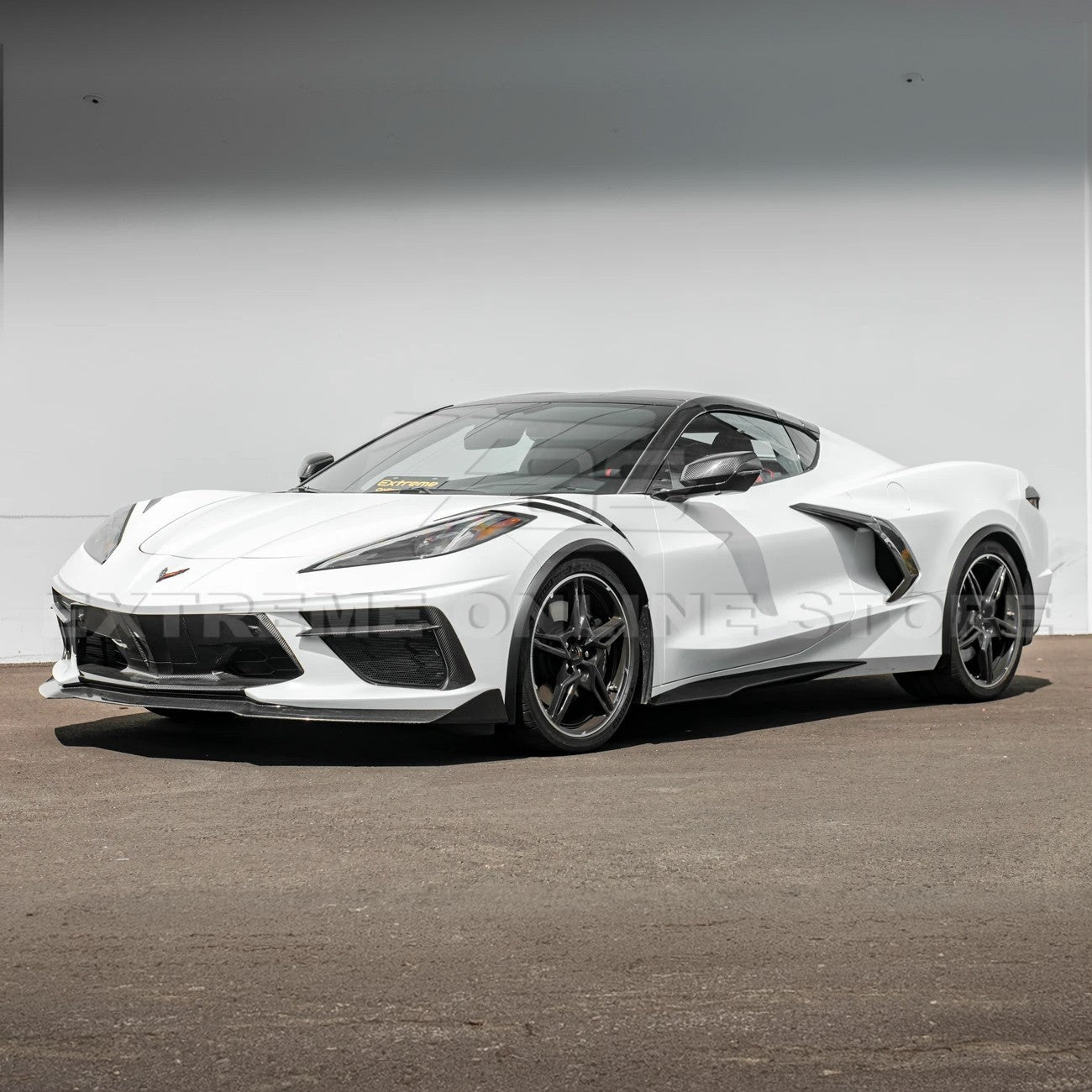 Chevrolet Corvette C8 DRY CARBON FIBER Side Wheel Fender