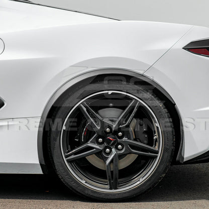 Chevrolet Corvette C8 DRY CARBON FIBER Side Wheel Fender