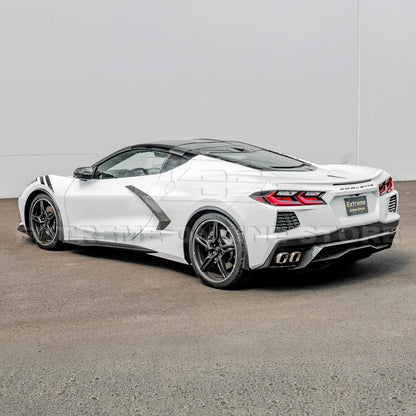 Chevrolet Corvette C8 DRY CARBON FIBER Side Wheel Fender
