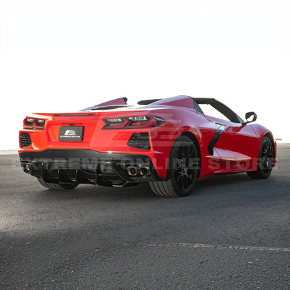 Corvette C8 Rear Bumper Add-On Diffuser Lip