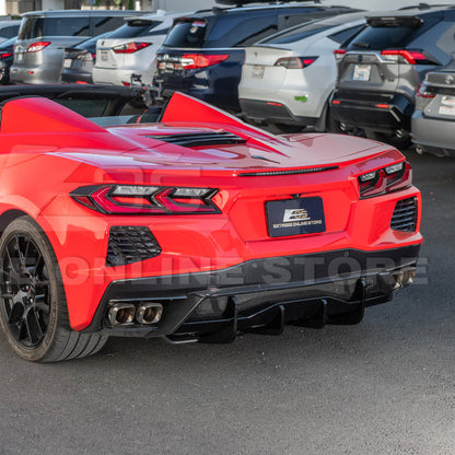 Corvette C8 Rear Bumper Add-On Diffuser Lip