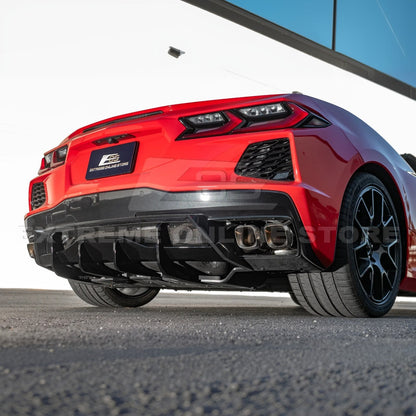 Corvette C8 Rear Bumper Add-On Diffuser Lip