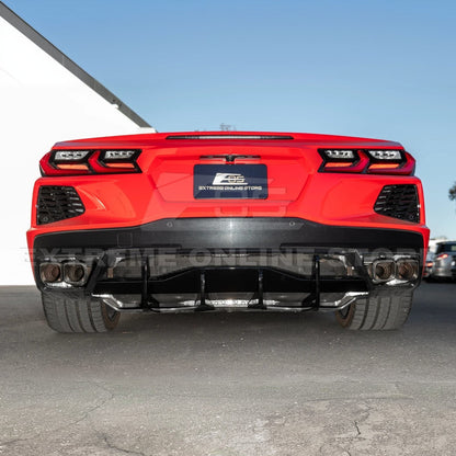 Corvette C8 Rear Bumper Add-On Diffuser Lip