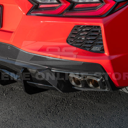 Corvette C8 Rear Bumper Add-On Diffuser Lip