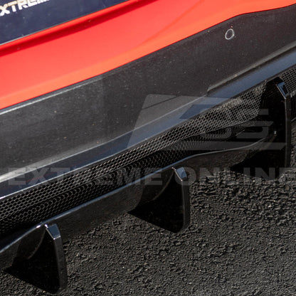 Corvette C8 Rear Bumper Add-On Diffuser Lip