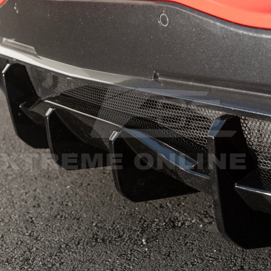 Corvette C8 Rear Bumper Add-On Diffuser Lip