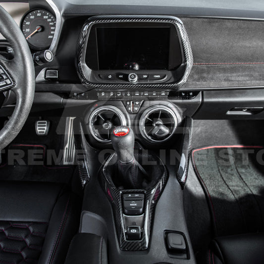 2019-24 Camaro Carbon Fiber Center Console Cover