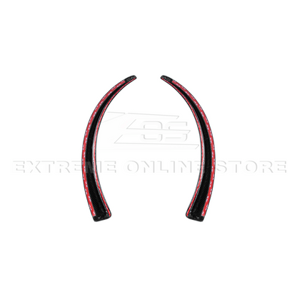 2005-13 Corvette C6 Z06 ZR1 Extended DRY CARBON FIBER Front Splash Guard Mud Flaps