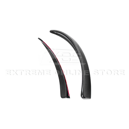 2005-13 Corvette C6 Z06 ZR1 DRY CARBON FIBER Splash Guard Mud Flaps