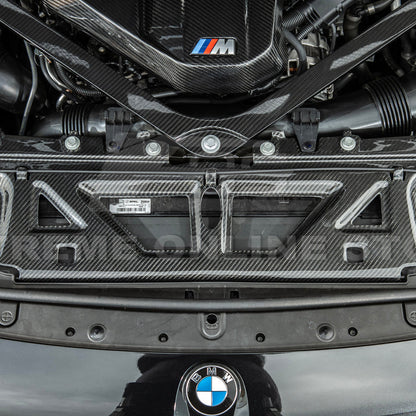 2021-Up BMW G80 M3 G82 M4 DRY Carbon Fiber Engine Strut Brace Bracket Tower Bars