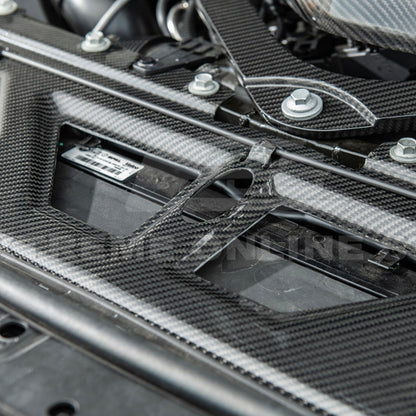 BMW G87 G80 G82 M2 M3 M4 | DRY Carbon Fiber Water Tank Radiating Plate Cover Trim