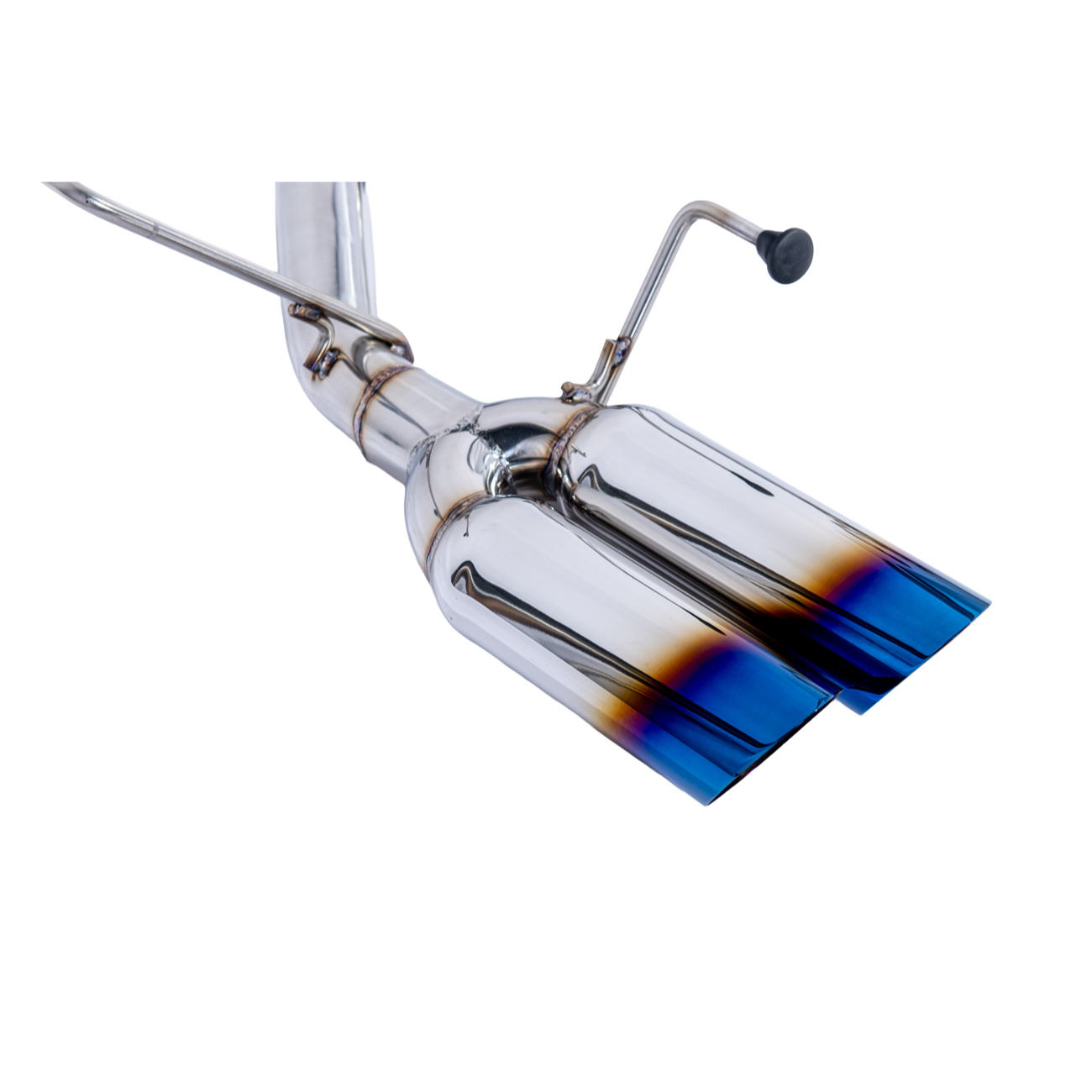 2022-Up Subaru WRX | Boso Muffler Delete Quad Burnt Tips Axle Back Exhaust