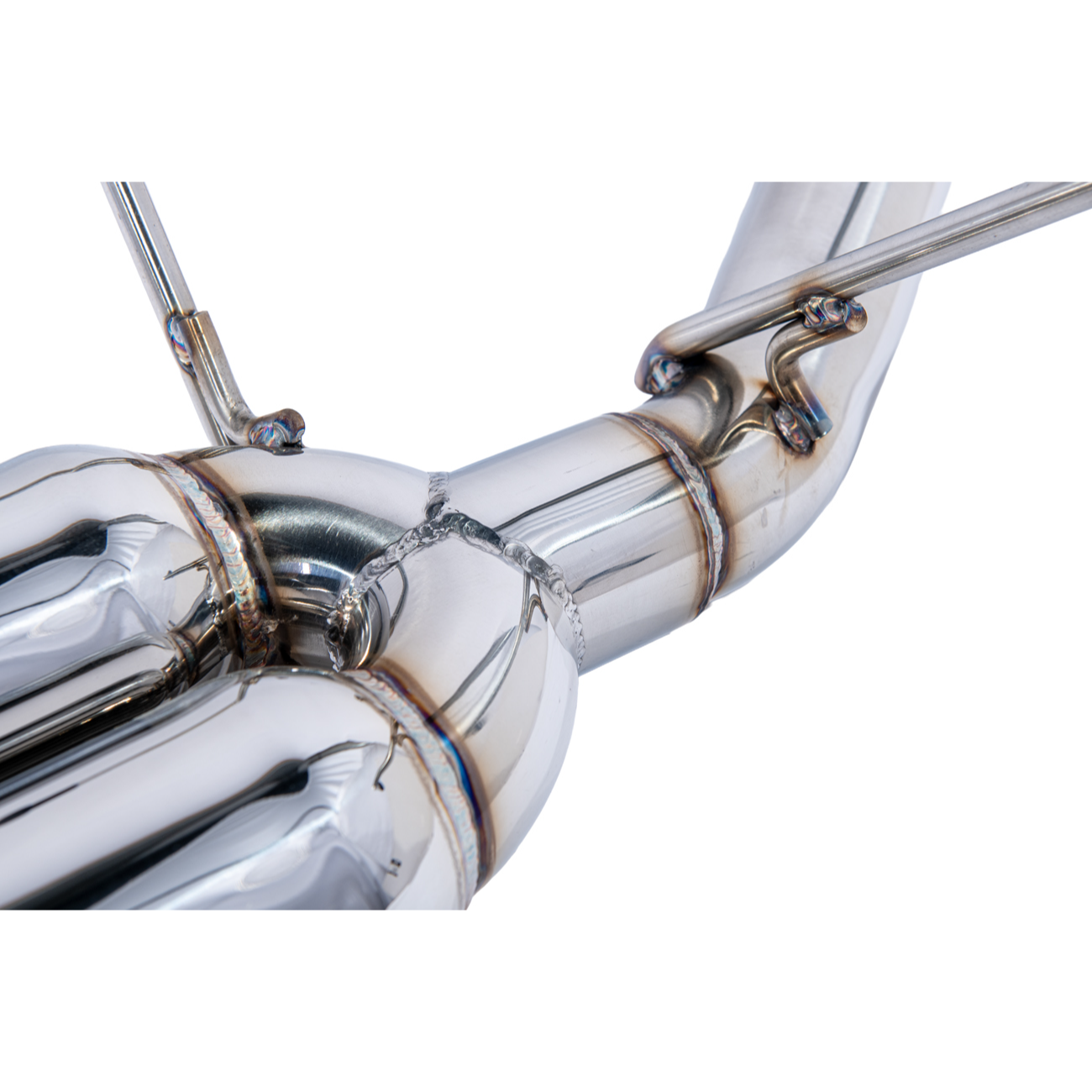 2022-Up Subaru WRX | Boso Muffler Delete Quad Burnt Tips Axle Back Exhaust