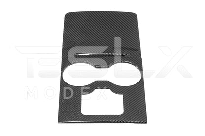 2020-23 Tesla Model 3 & 20-24 Y Carbon Fiber Interior Center Console Cover